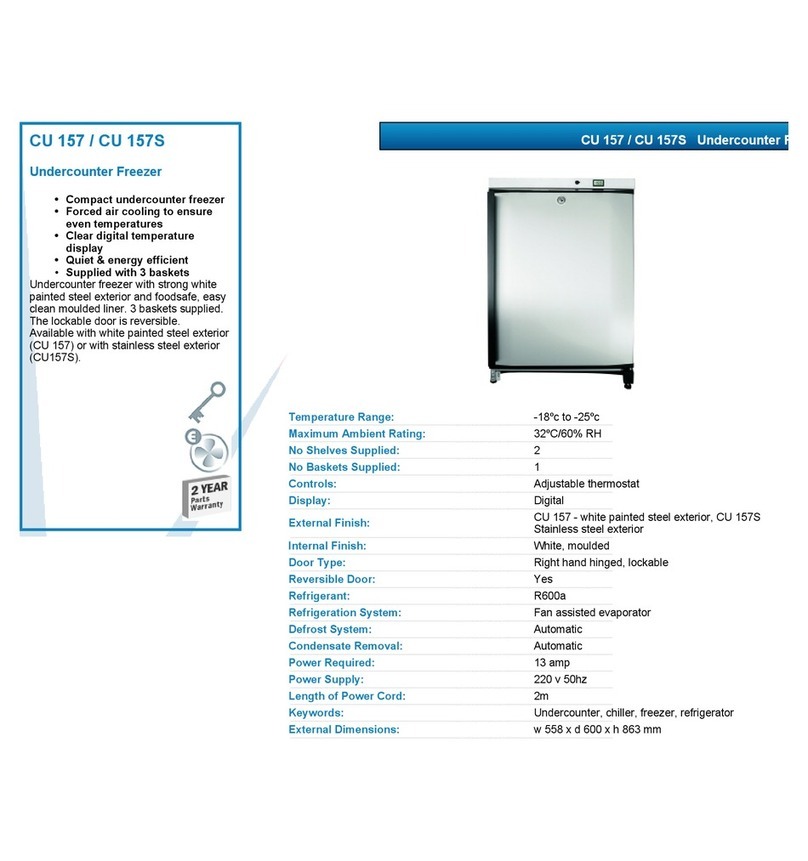 VALERA CU 157 datasheet