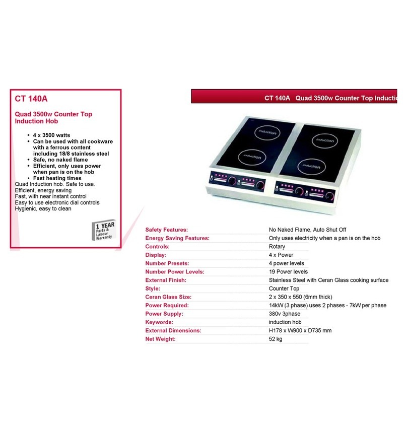 VALERA CT 140A User manual