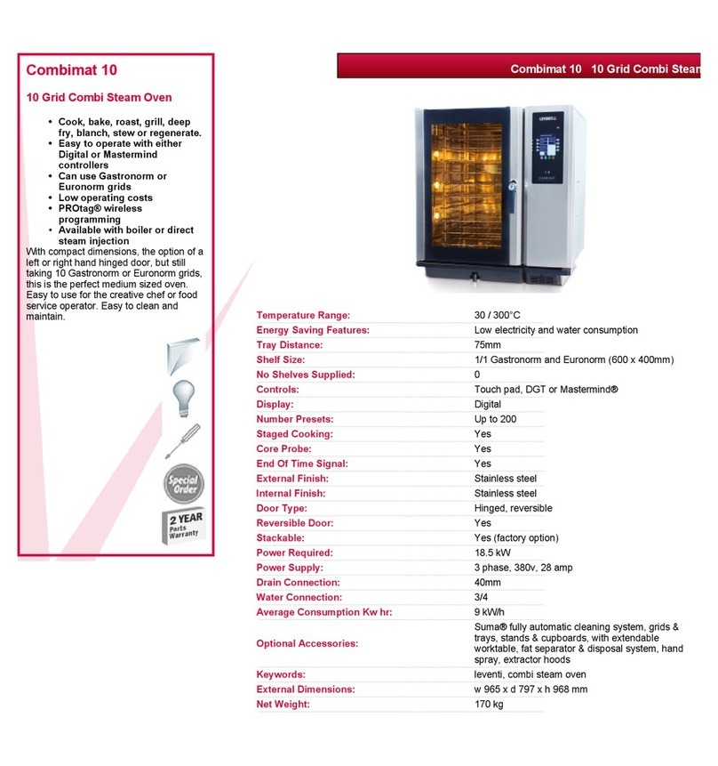 Leventi COMBIMAT 10 datasheet
