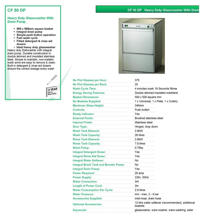 Adler CF 50 DP User manual