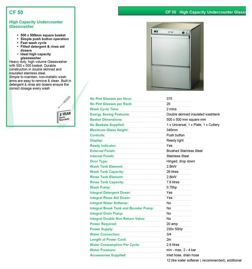Adler CF 50 User manual