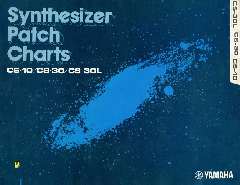 Yamaha CS-10 User manual