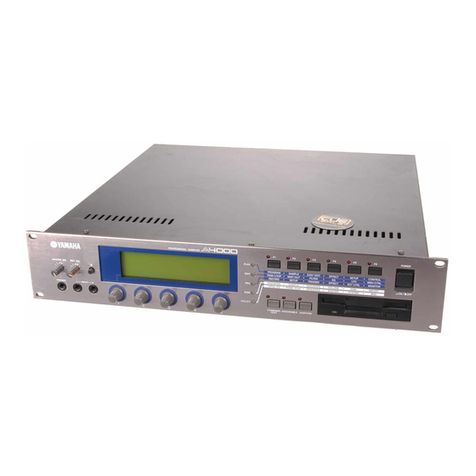Yamaha A4000 User manual