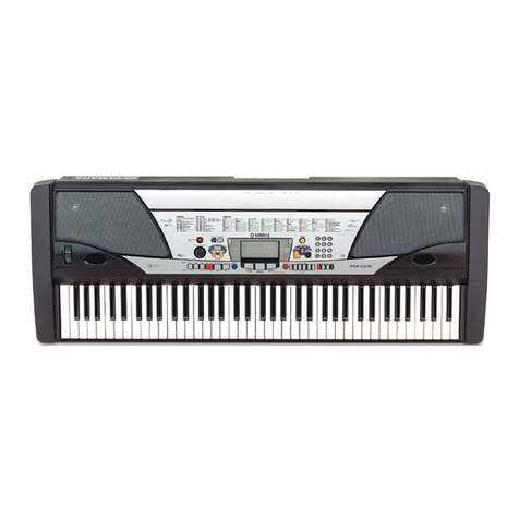 Yamaha PortaTone PSR-GX76 User manual