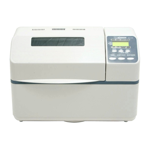 Zojirushi BBCC-X20 Quick guide