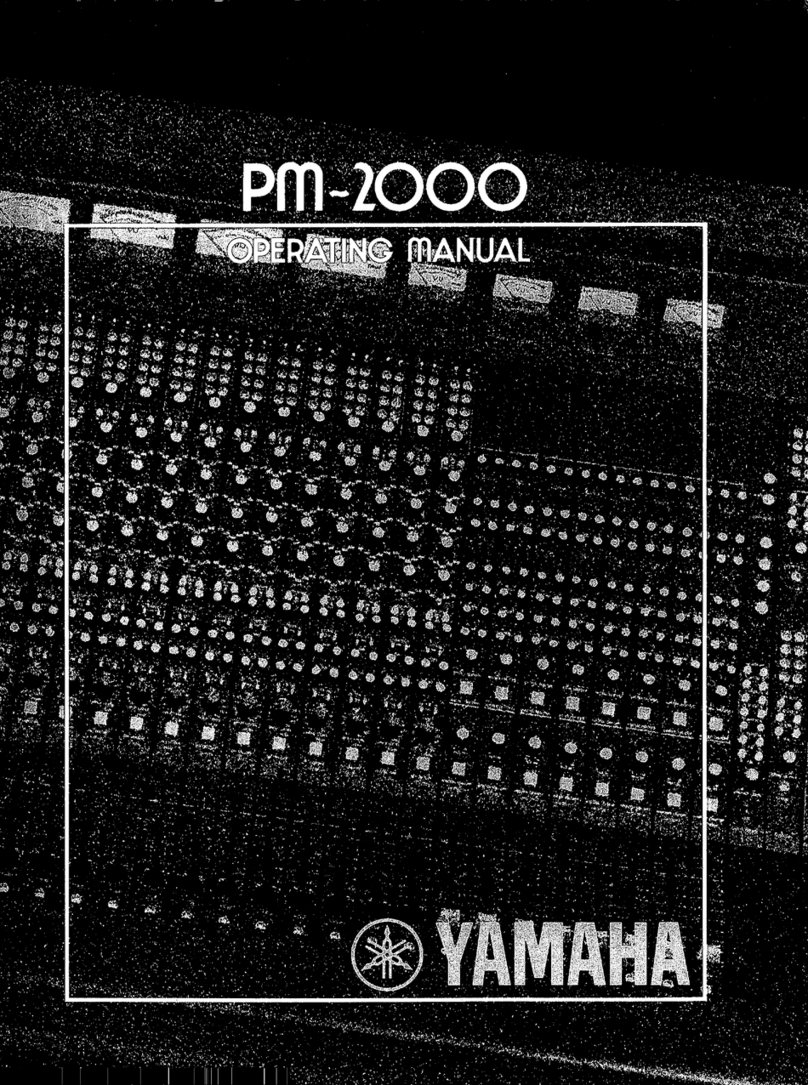 Yamaha PM-2000 Operatiing manual