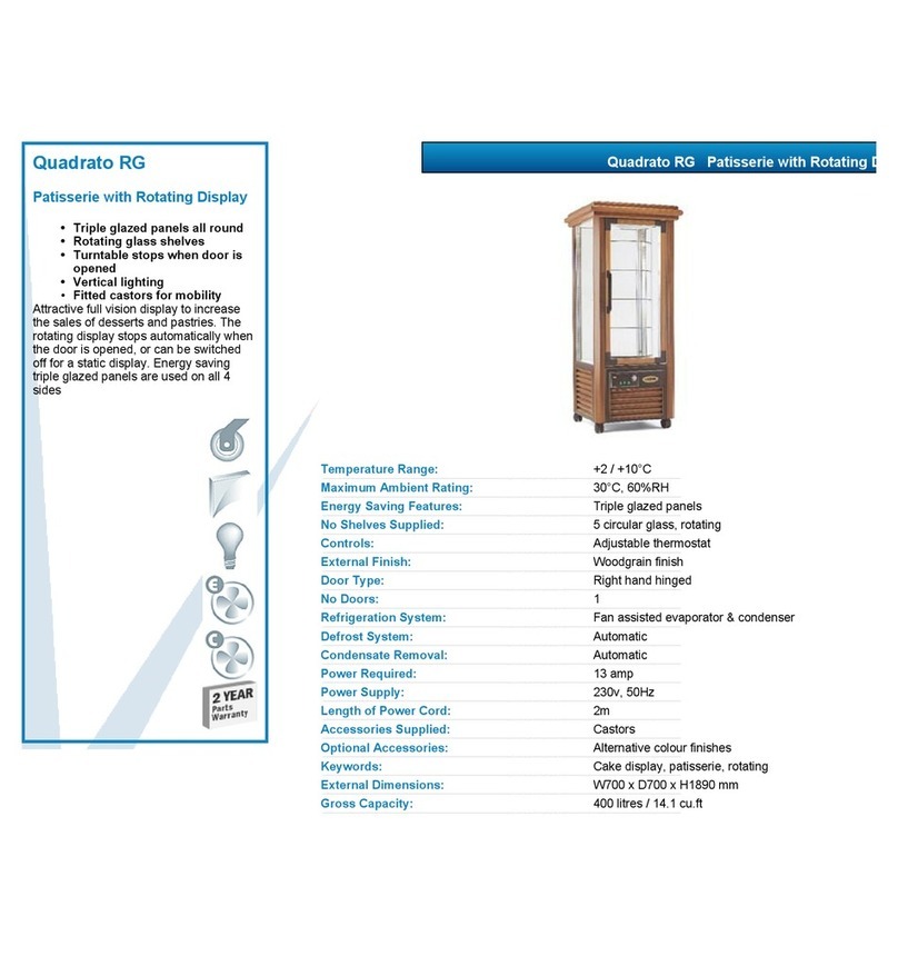 VALERA QUADRATO RG User manual