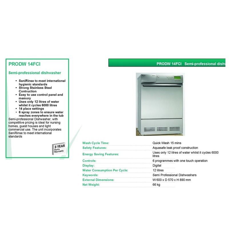 VALERA PRODW 14FCI User manual