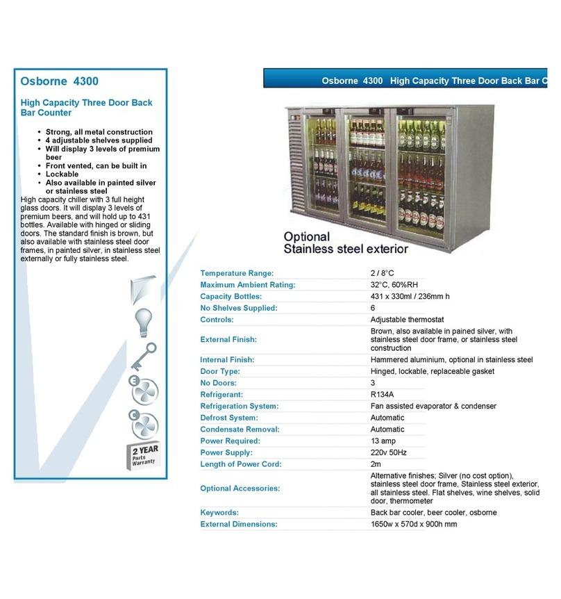 VALERA OSBORNE 4300 datasheet