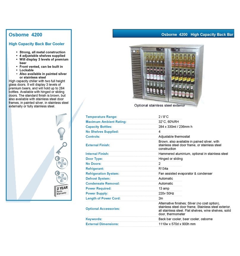 VALERA OSBORNE 4200 datasheet