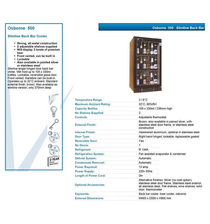 VALERA OSBORNE 500 datasheet