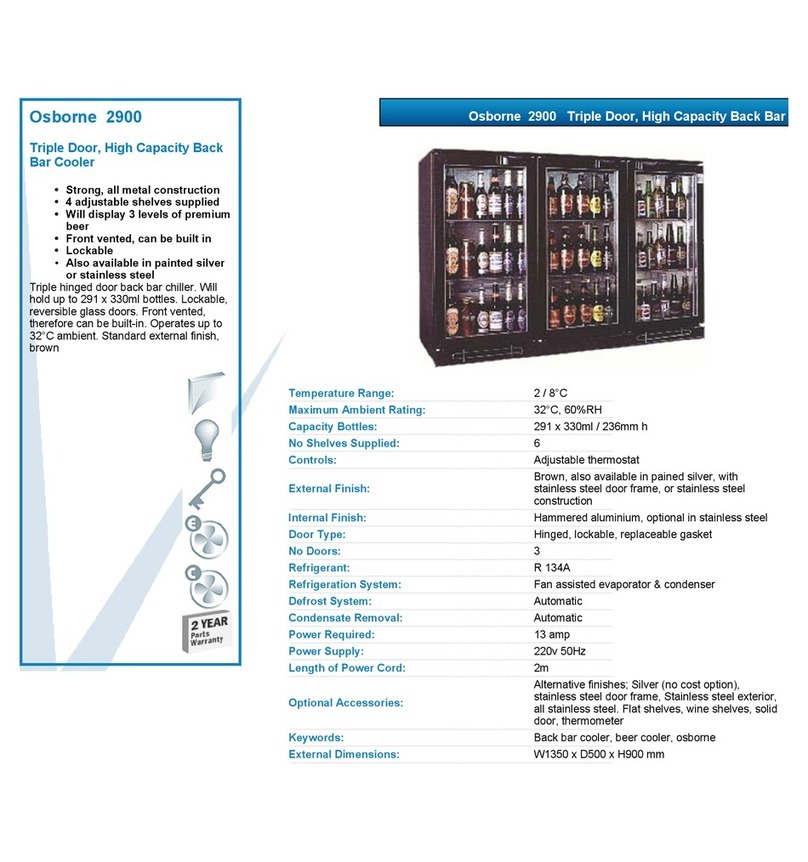 VALERA OSBORNE 2900 User manual VALERA OSBORNE 2900 User manual