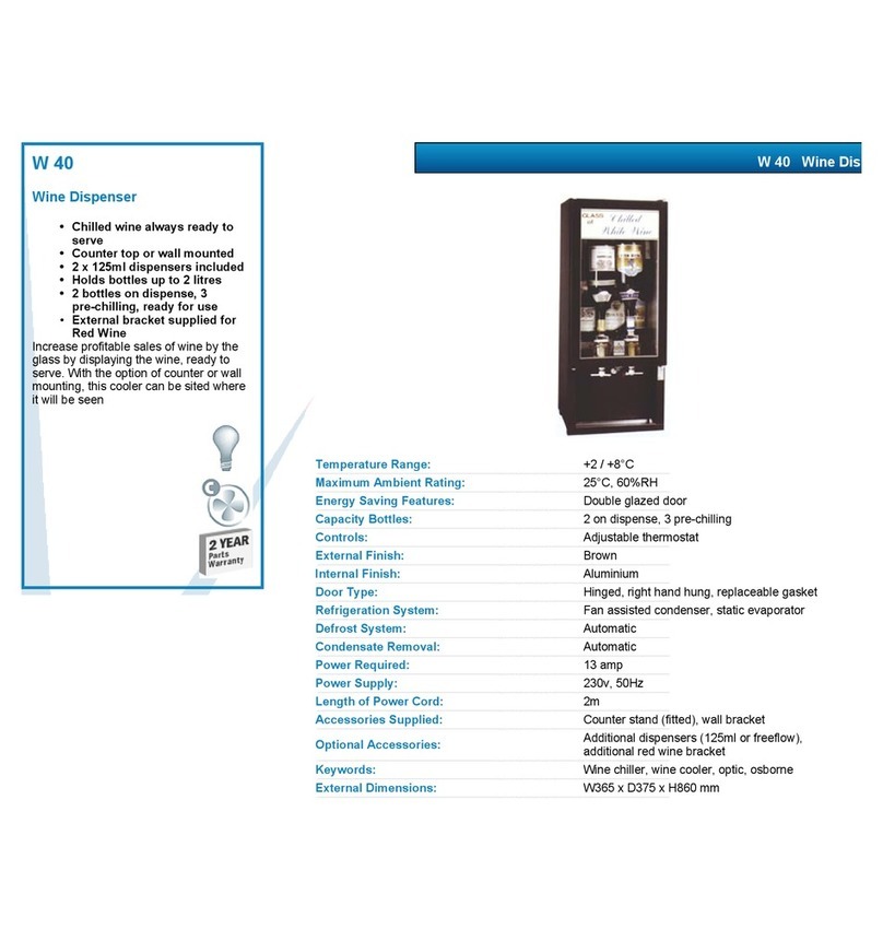 VALERA W 40 User manual