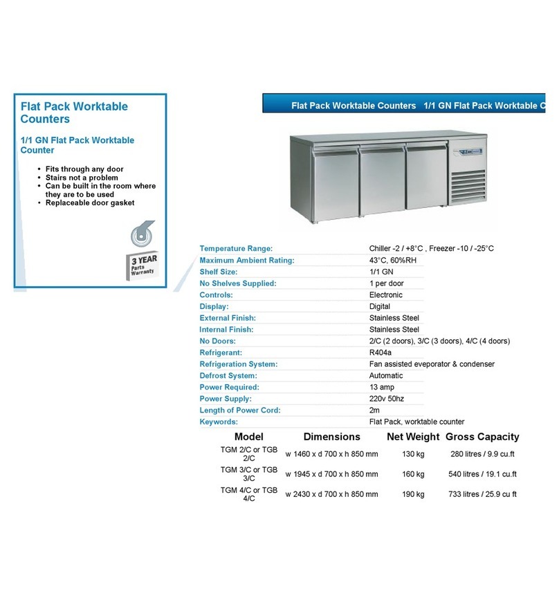 VALERA TGB 2-C datasheet