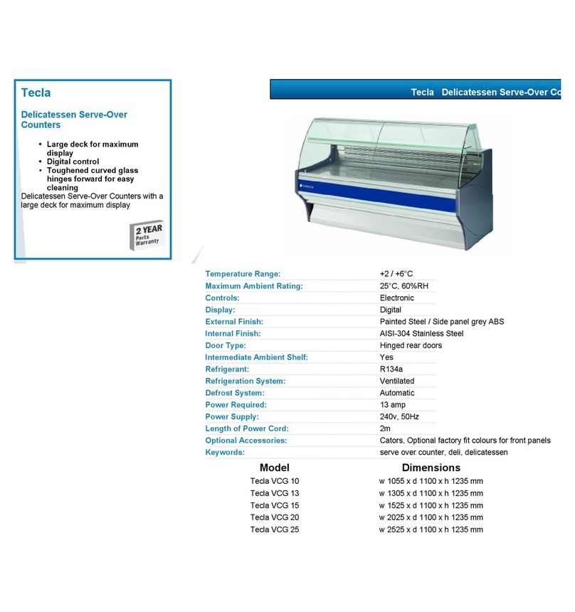 VALERA TECLA VCG 10 datasheet