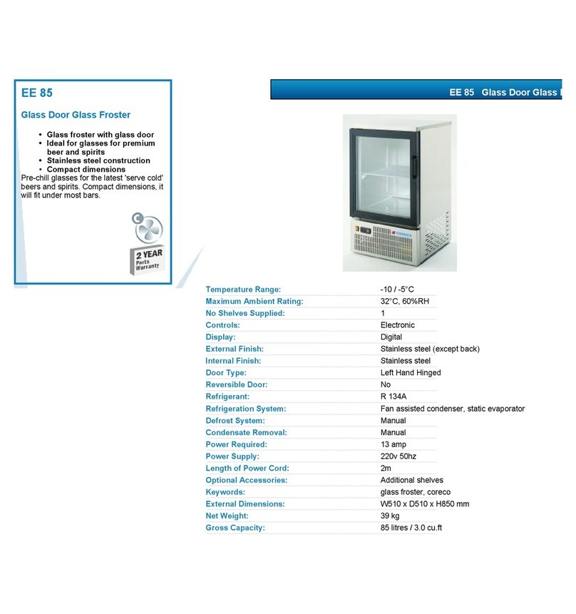 Coreco EE 85 datasheet