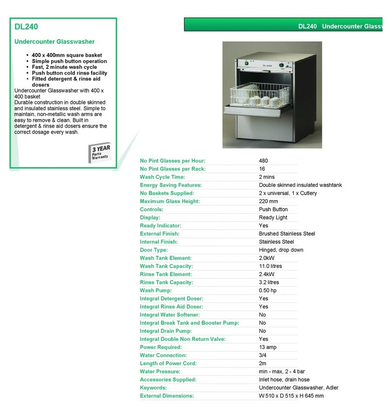 VALERA DL240 datasheet