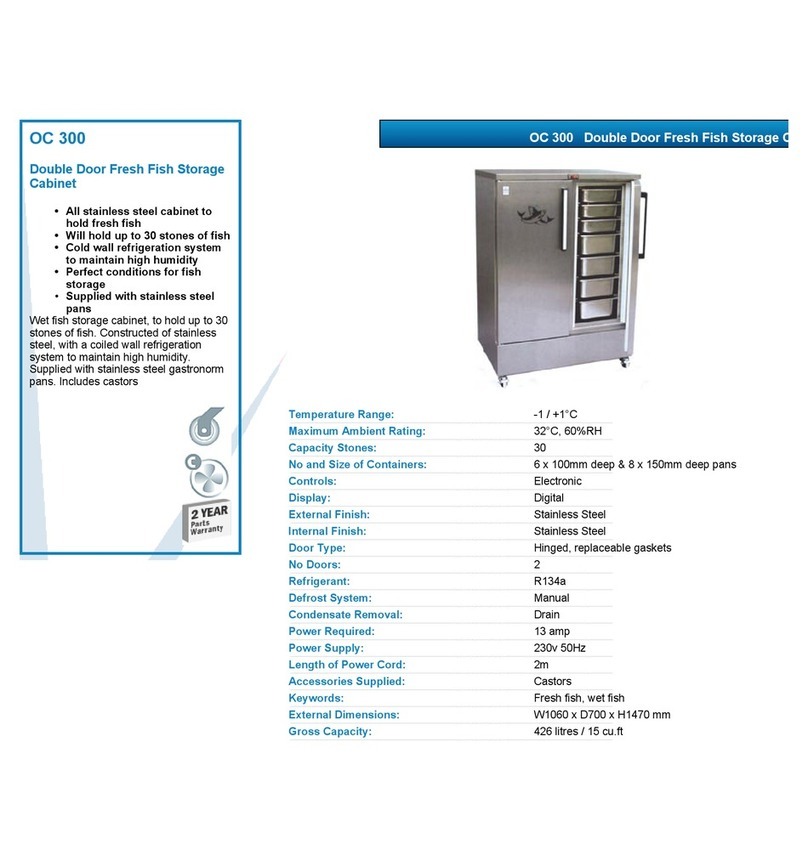 VALERA OC 300 User manual