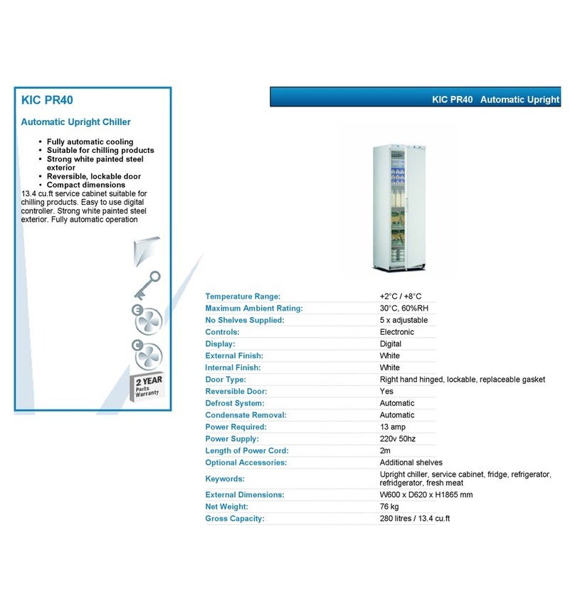 VALERA KIC PR40 User manual