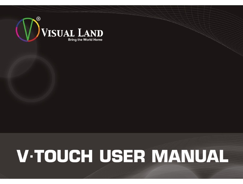 Visual Land VL875 8GB User manual