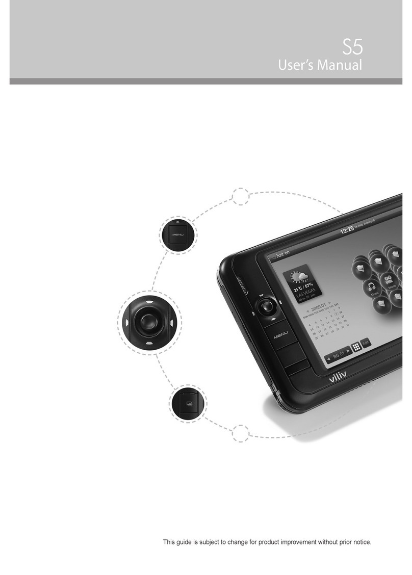 Viliv S5 User manual