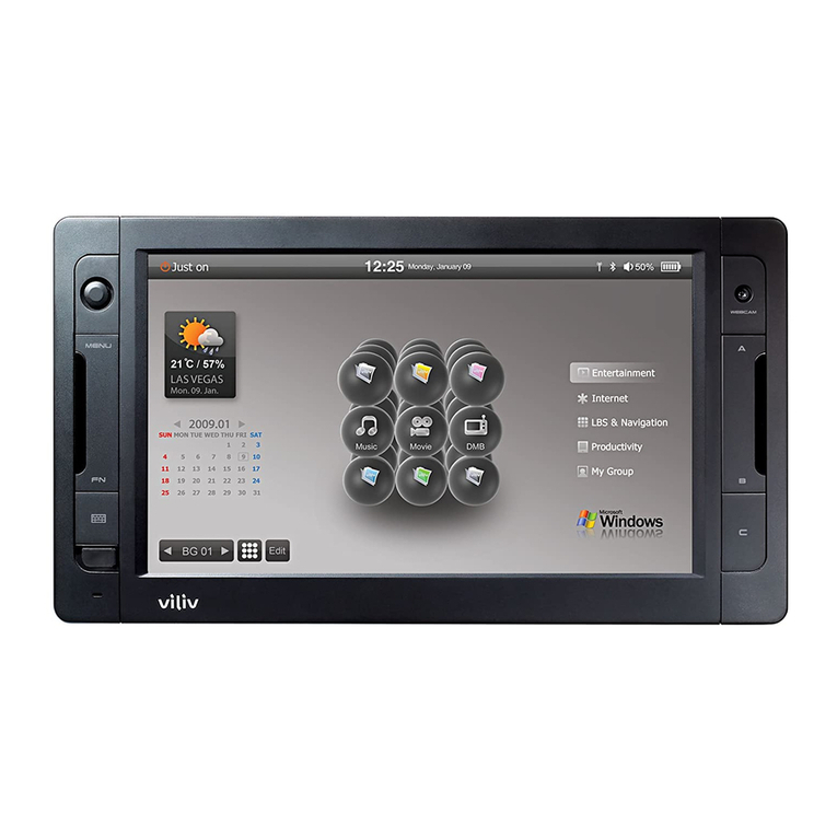 Viliv X70EX User manual