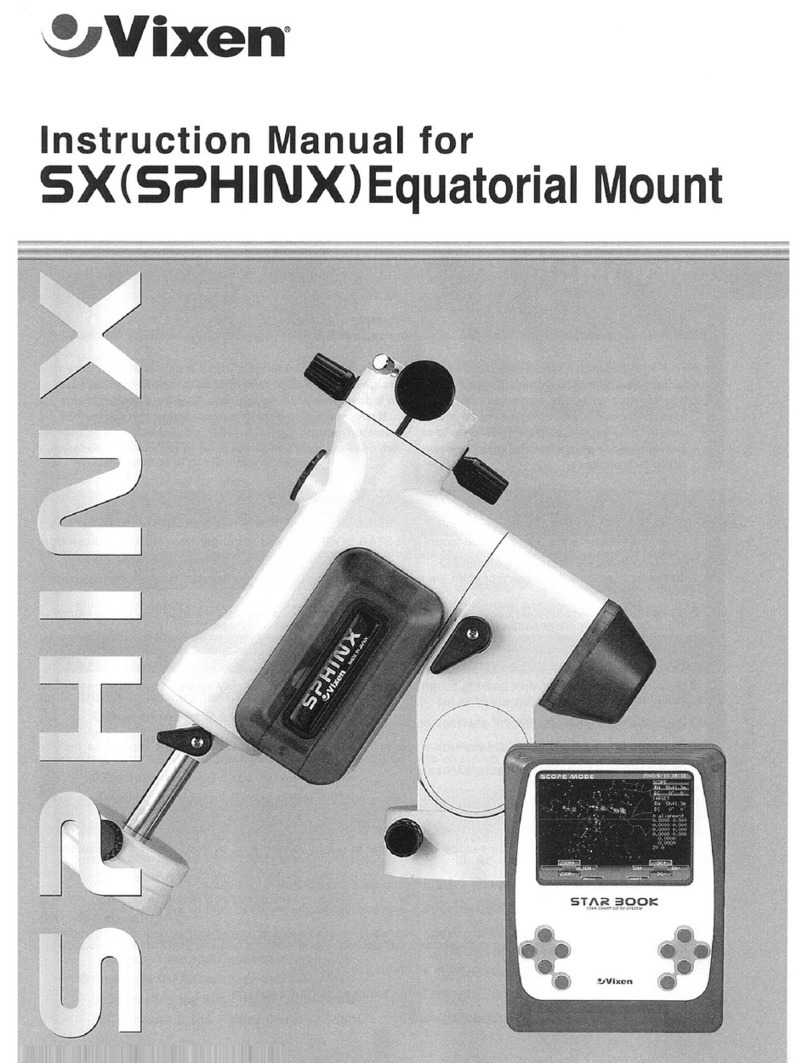 Vixen Sphinx User manual Vixen Sphinx User manual