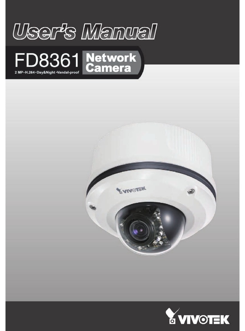 Vivotek FD8361 User manual