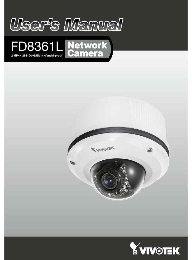 Vivotek FD8361L User manual