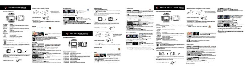 V7 NAV700 quick start guide