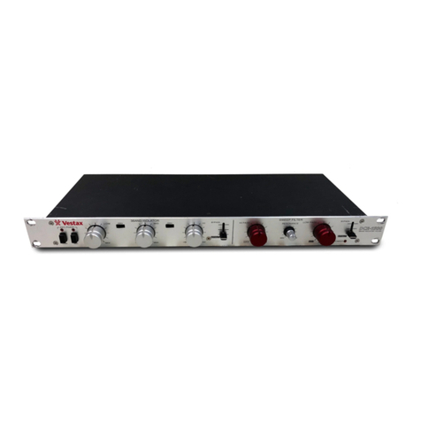 Vestax DCR-1500 User manual