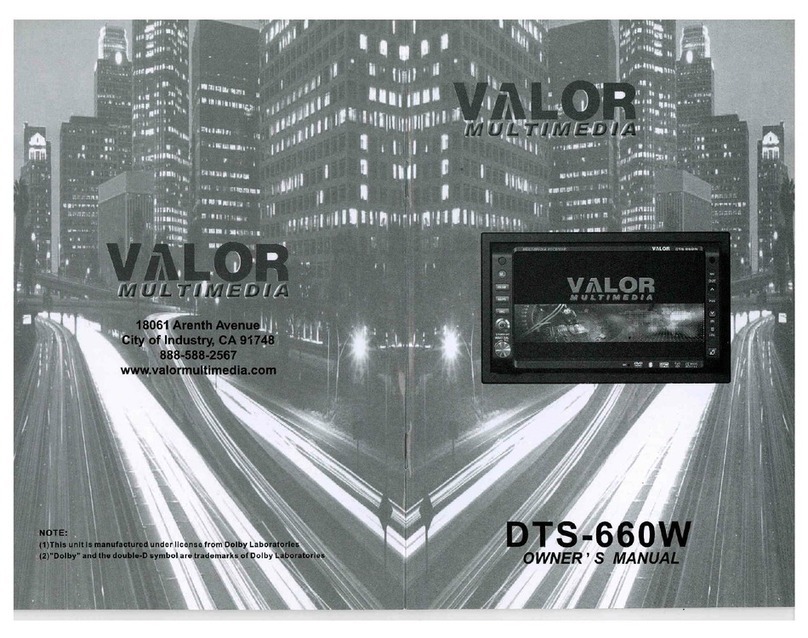 Valor DTS-660W User manual