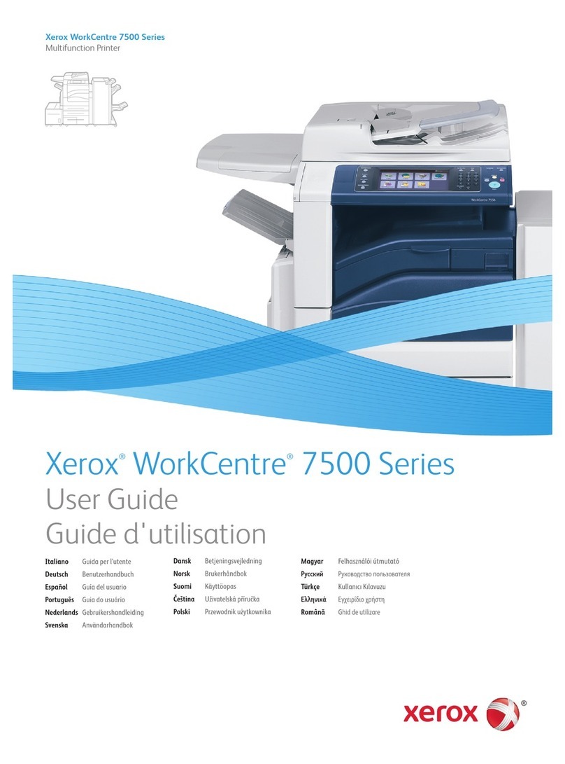 Xerox WorkCentre WC7530 User manual