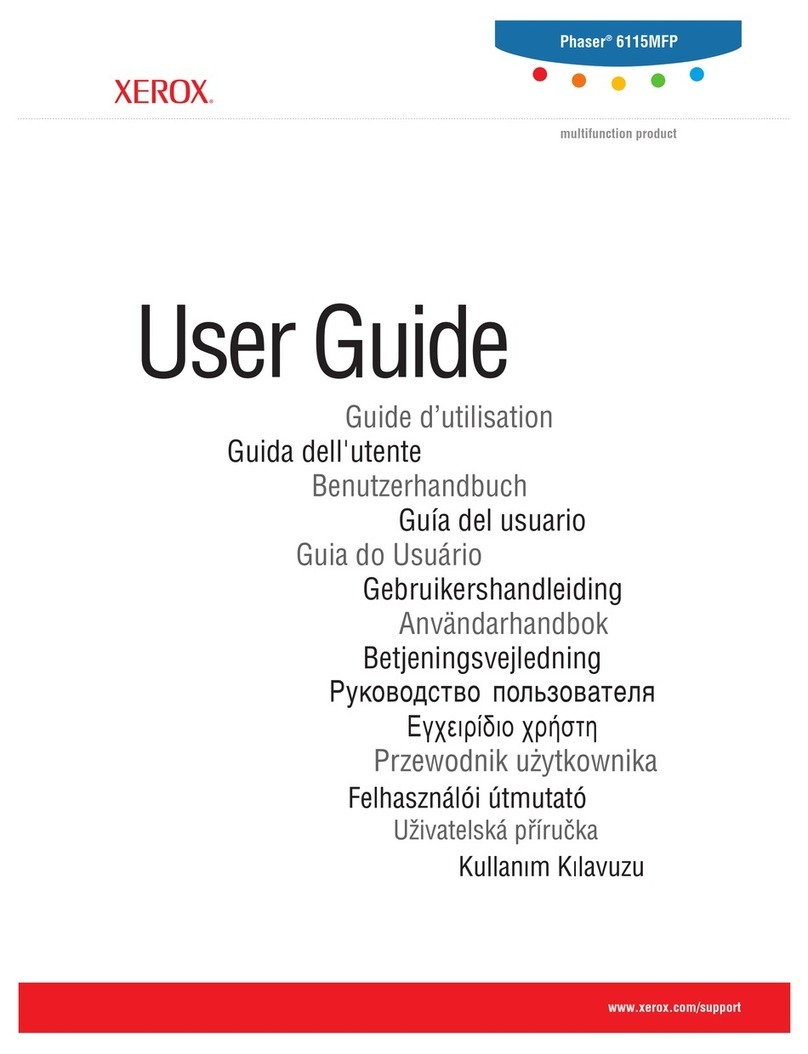 Xerox Phaser 6115 MFP User manual