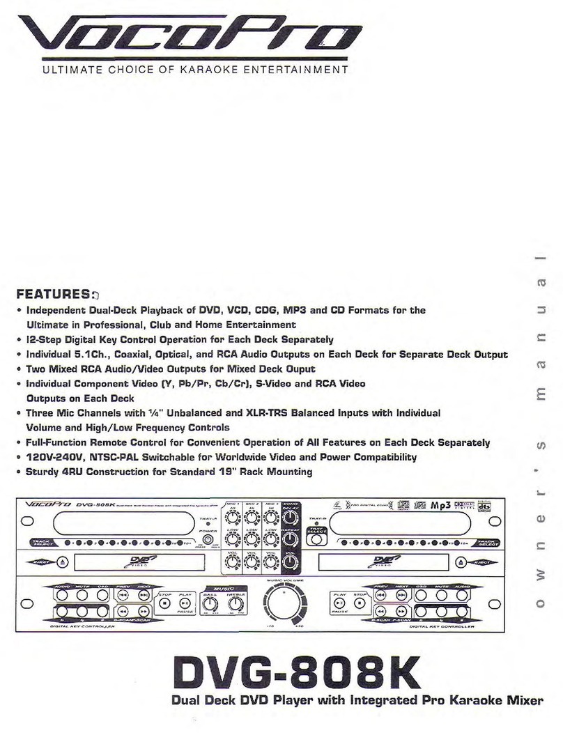 VocoPro DVG-808K user guide