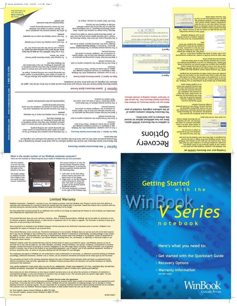 Winbook V100 User manual