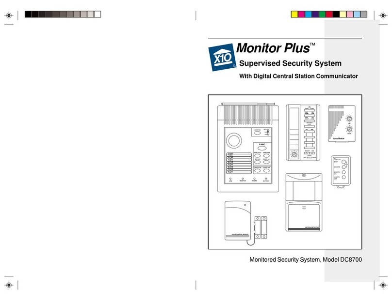 X10 DC8700 User manual