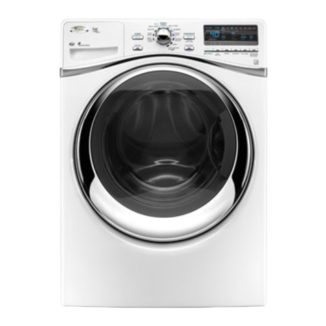 Whirlpool WFW94HEX Series Use and care guide