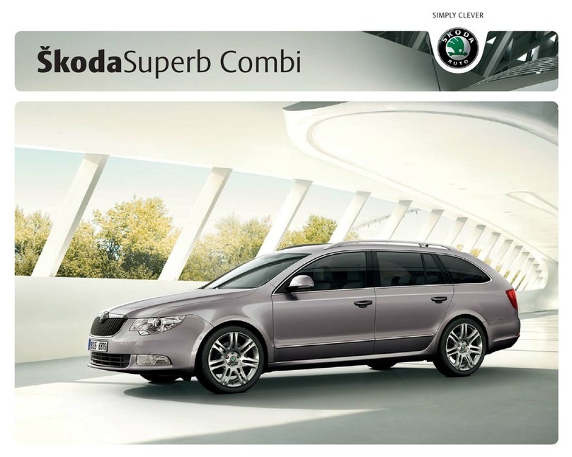 Skoda SUPERB COMBI - ANNEXE 470 User manual Skoda SUPERB COMBI - ANNEXE 470 User manual