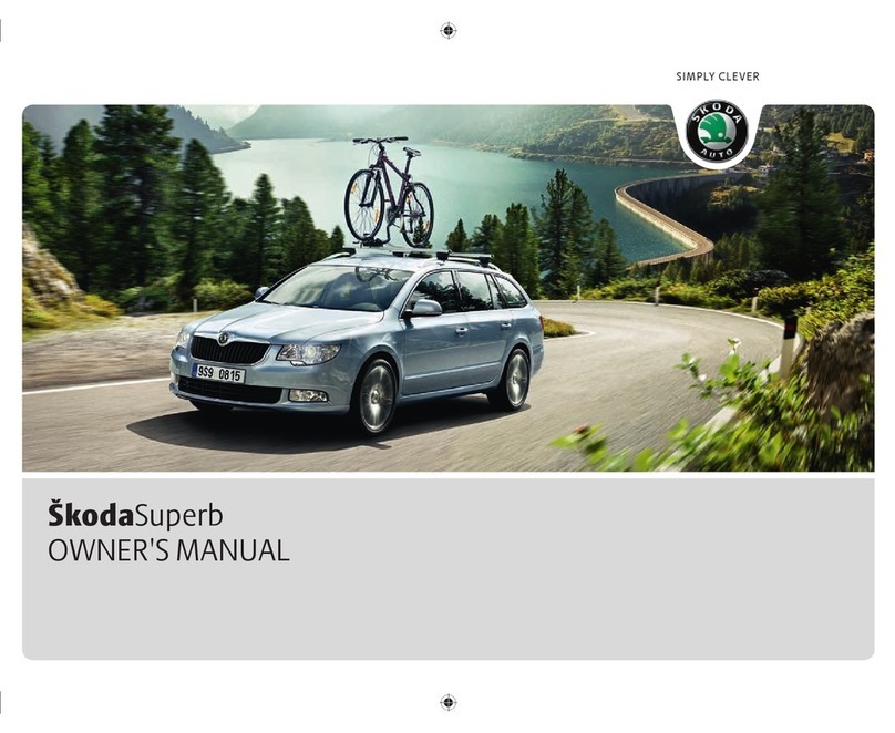 Skoda SUPERB - 05-2010 User manual
