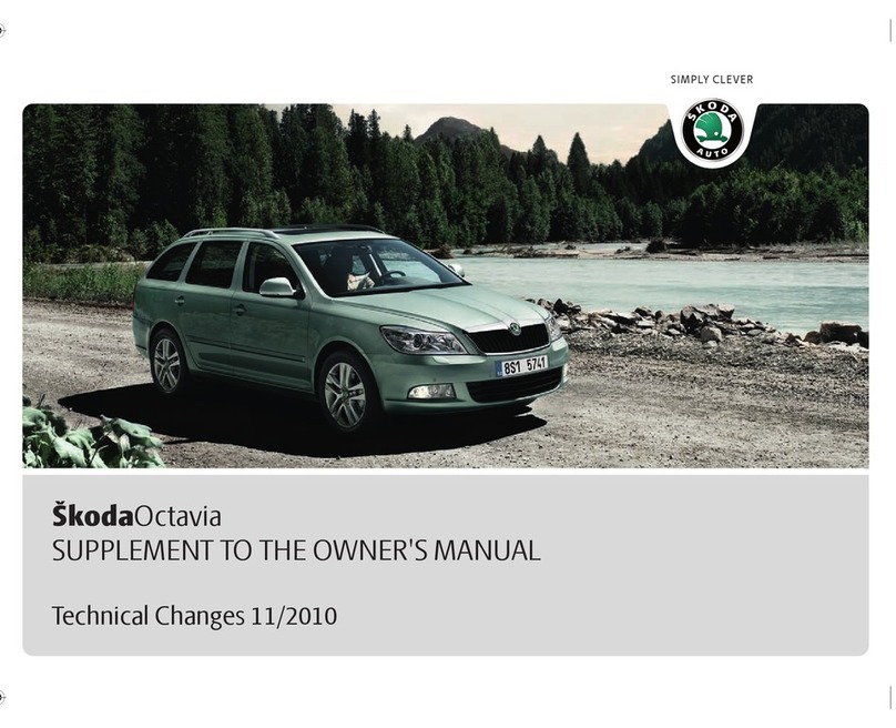 Skoda OCTAVIA -  ADDENDUM 11-10 Configuration guide