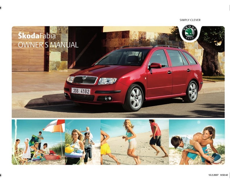 Skoda FABIA - 05-2007 User manual