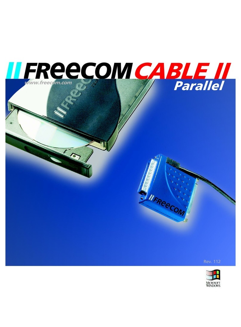 Freecom CABLE II PARALLEL manual
