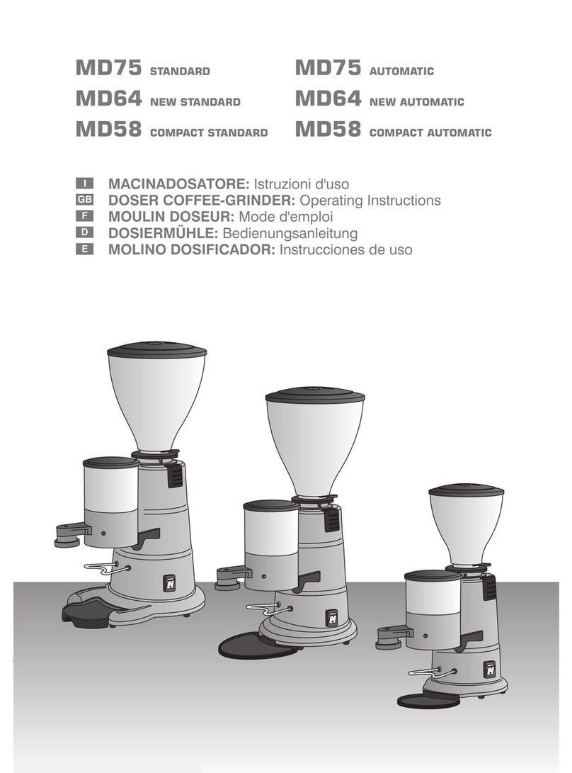 Gaggia MD 58 compact User manual