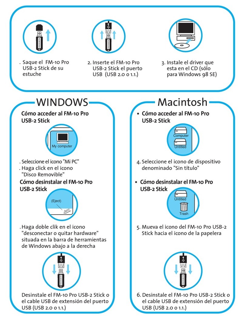 Freecom FM-10 PRO manual