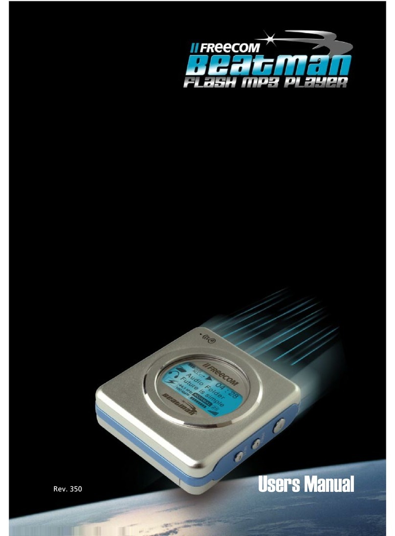 Freecom FLASH PLAYER 128 MB manual Freecom FLASH PLAYER 128 MB manual