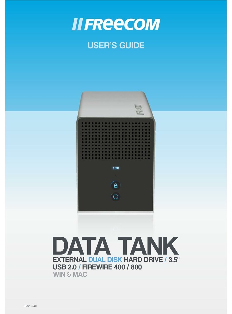 Freecom Data Tank user guide
