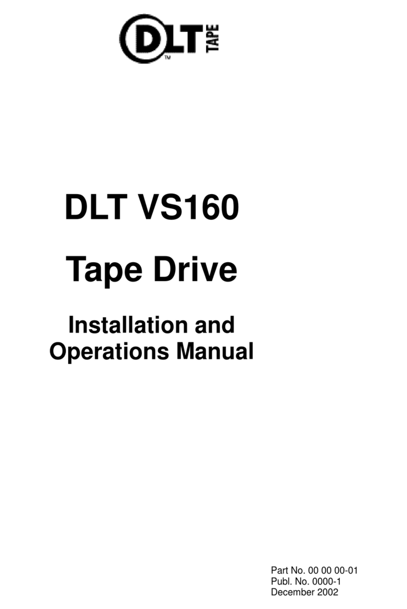 Quantum ValueLoader DLT VS160 User manual