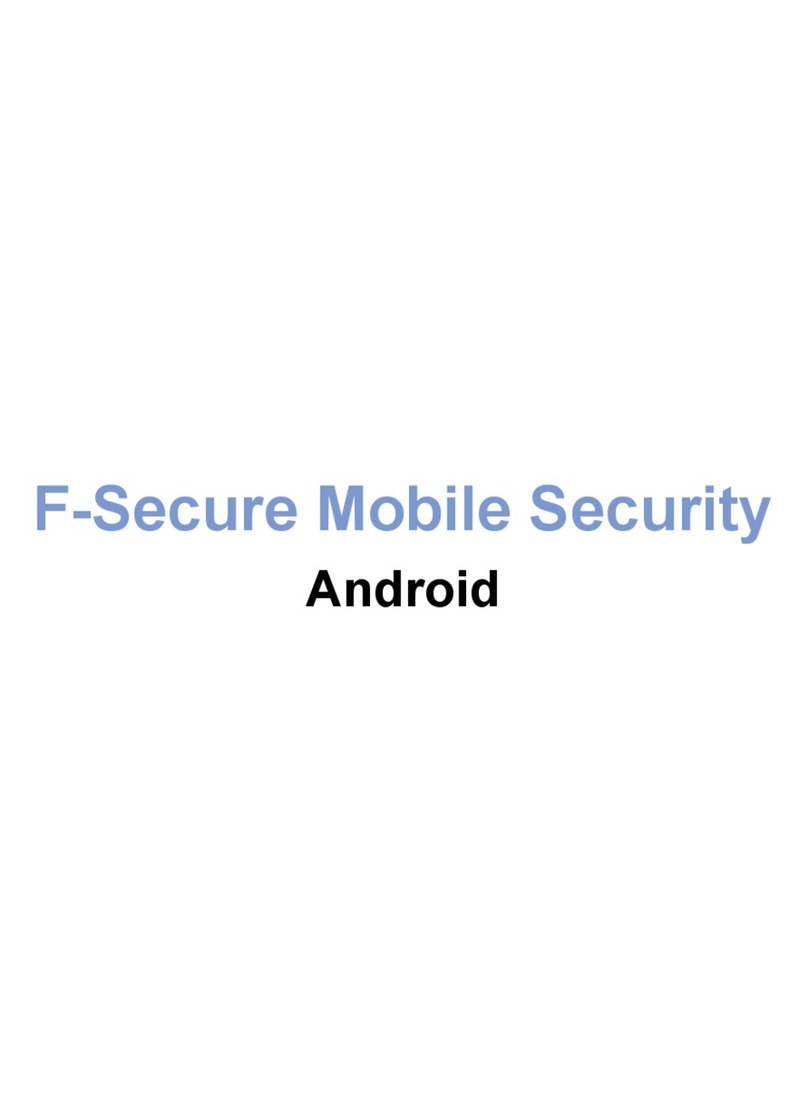 F-SECURE MOBILE SECURITY 6 FOR ANDROID manual F-SECURE MOBILE SECURITY 6 FOR ANDROID manual
