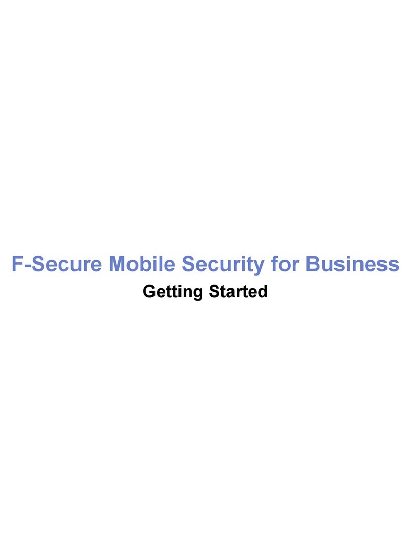 F-SECURE MOBILE SECURITY - QUICK GUIDE FOR BUSINESS Getting started